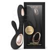 LELO SORAYA Wave Vibratore Rabbit Lussuoso con Tecnologia Wavemotion, Sex Toy per Stimolazione Interna ed Esterna, Vibratori Clidoride Donna, Vibratoreper Donna, Nero