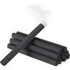 HEANUJJ Stick per Moxa senza Fumo, Sigaro Moxa Nero in Carta, 10 Pezzi, Fatto a Mano, Calore Costante e Uniforme per Moxibustione Domestica