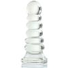 OnundOn, dildo in vetro, plug anale, diametro 8 cm