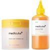 medicube Duo Purificante all'Acido Cogico per Pelle Problematica | Pad Purificanti alla Curcuma e Acido Cogico e Tonico Levigante alla Curcuma e Acido Cogico per Viso e Corpo, Skincare Coreana