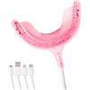 FUREIN SMILE Terapia a luce rossa per gengive, luce parodontale a 32 LED, sollievo dal mal di denti, gengive sanguinanti, luce rossa per la salute delle gengive, con adattatori per USB/C, iPhone e Android