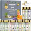 MIGCAPUT Oli Essenziali per Diffusori 16 x 10ML, Set di Olio Essenziale Naturale al 100% per Aromaterapia, SPA, Massaggi, Bagno - Tea Tree, Lavanda, Rosmarino, Incenso, Cannella, Rosa, Bergamotto