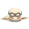 Natural Textile Capello da Sauna 'Sauna Pilot' Bianco - Cappelli in feltro di lana biologico 100% - Proteggi la tua testa dal calore - Guida eBook per Sauna in inglese incluso