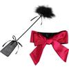 feifanshop Maschera erotica per gli occhi con clitoride a molla Tickler Tickler Attrezzatura per massaggio nero rosso, Colore: rosso, 2 Stück (1er Pack)