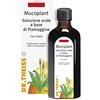 Dr.Theiss Dr. Theiss Mucoplant Piantaggine 250 ml - Sciroppo Gola e Vie Respiratorie, con Calmanti Naturali (Miele, Melassa, Menta Piperita e Piantaggine)