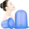 Jadeseal 2 pezzi Ventosa Anti Cellulite dimagrante Tazze di Massaggio Anticellulite Anti-cellulite Sottovuoto in Silicone, Cura di bellezza in Massaggio (blu)