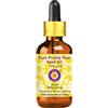 Deve Herbes Olio di fico d'India puro (Opuntia ficus-Indica) infuso con contagocce in vetro 100% qualità terapeutica naturale 100 ml (3,38 oz)