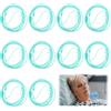 Eniyou 10 Pcs Cannule Nasali Per Ossigeno,2m Cannula Nasale A Ossigeno Morbido Cannula Nasale Ossigenata Ultra Morbida,Confortevole Robusto E Resistente Resistente Alla Flessione Leggero E Portatile