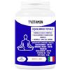 TVITAMIN ASHWAGANDHA & RHODIOLA con Magnesio e Vitamina B6 (120 Capsule) - Integratore Alimentare per la Stanchezza Fisica e Mentale - Made in Italy