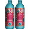 Tesori d'Oriente 2 X Tesori d'oriente AYURVEDA 500 ML schiuma bagno doccia crema bagno
