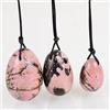 ASNAT Yoni Egg Set Women Kegel Exerciser Crystal Rose Quartz Eggs, Rhodonite
