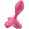 Satisfyer Sweet Seal Connect App | Plug Anale Bluetooth Nero | Potente Vibratore Anale Prostatico | Controllato dall'App e impermeabile (IPX7) | Silicone di alta Qualità
