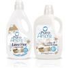 Generico Kit Puro Amore Bianco Latte Lavatrice Igienizzante 45 Lavaggi + Crema di Ammorbidente 60 lavaggi