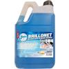 Midor Brillantante lavastoviglie Concentrato BRILLONET 5kg, velocizza l'asciugatura ed elimina aloni e striature su piatti, bicchieri, posate e acciaio inox - Professionale Midor