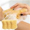 Generic 3 spugne da bagno, morbide e esfolianti per il corpo, grandi spugne in luffa per il viso, per donne e uomini, accessori per la pulizia del corpo (stile 4, 15 x 9,5 cm)