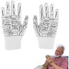Generic Strumenti per riflessologia delle mani, guanti per riflessologia da massaggio | Strumenti di massaggio traspiranti per punti guanto da massaggio,Strumenti di massaggio manuali confortevoli