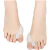 Pedimend morbido gel per dita | gel piede pollice toe Straighteners | silicone borsite correttore | Pinkie toe da sarto alluce valgo Pad | unisex | Foot Care