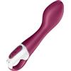 Satisfyer Hot Spot Connect App | Vibratore Punto G Bluetooth con Funzione Calore | Giocattoli Sessuali Vibratori per Donne | Silicone medicale | Dildo Sex Toys con Vibrazioni stimolanti