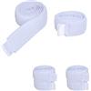 Fukaisu 4pz Cinghie Sacca da Gamba per Cateteri, Dispositivo Stabilizzazione del Catetere Supporto Sacca Gamba Supporti Sacche Drenaggio Urinario per Uomini e Donne