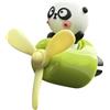 Fyrdyn Deodorante per Auto - Pilota Panda Cartoon per Profumatore d'Aria Auto - Fragranza Aromaterapica per Decorazione Interni Casa e Ufficio