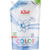 Klar EcoSensitive Detersivo liquido Color Sensitive, 2 x 1,5 l, senza | 50 ricarica di detersivo liquido Color per pelli sensibili e persone allergiche, colori brillanti a 30-60 °C, vegano