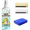 TruuMe Plastica ingiallimento rimozione restauratore spray, Potente sbiancante ad azione rapida per elettrodomestici, spray detergente, ingiallimento per superfici in PVC e plastica bianca,100ml(1 pezzo）