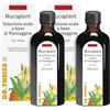 Dr.Theiss Dr. Theiss - Mucoplant Sciroppo alla Piantaggine - Integratore Alimentare con Miele e Piantaggine - Benessere delle Vie Respiratorie e Azione Emolliente per la Gola - Flacone da 250x2