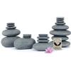 MASSAGE-EXPERT Hot Stone Set per la CASA con 20 Pietre Calde in Vero Basalto Certificato per un Grande Calore