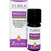 Flora Miscela di Oli Essenziali Naturali FLORA Zeta Free Difesa Sicura - Protezione Ambientale Contro le Zanzare, 100% Puri e Totali - 10 ml Per Estate Serena e Rinfrescante