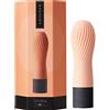 iroha TENGA iroha Zen Yuzucha - Vibratore per Donne in Silicone Soft-Touch | Vibratore Impermeabile a 4 Modalità (Arancione)