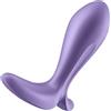 Satisfyer Intensity Plug Anale Plug | Vibratore controllato da App | Forte intensità | Sex Toy piccolo e impermeabile (IPX7) | Silicone di alta Qualità per Uomini e Donne | Dildo Anal