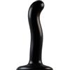 strap-on-me Dildo Punto P e G | Dildo curvo in silicone 100%, ultra liscio, ventosa potente, compatibile con imbracatura, impermeabile, 4 misure