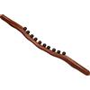 perfk Bastone massaggiatore professionale in legno Massaggiatore portatile Gua Sha, per il corpo in legno Bastone raschiante Guasha per collo
