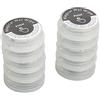 BSTCAR 10 Pezzi di Salviette Umidificate Pressate, Salviette Umidificate per Presse per Tessuti Umidi, Salviette Umide Portatili Usa e Getta, Asciugamano Compresso per Viaggi All'aperto