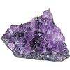 Générique Amethyst Cluster, Raw Crystal Stones, 0,78 x 1,18 pollici Deep Purple Aid with Grip Design, Natural Meditation Device with Case, Home Accessories for Workplace Living Room Spiritual Healing Decoration