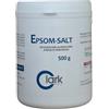 Clark Italia EPSOM SALT 500 g Integratore Alimentare a base di Sale di Epsom, Epsom Salt, Sale Inglese, Flacone da 500 g di grado alimentare