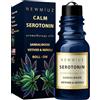 New Miuz Calm Roll on Essential Oil Stress Relief Sandalwood Vetiver Destress Relaxation Calming Roller Aromaterapy Stick Self Care Purse Stocking Stuffer