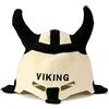 Natural Textile Capello da Sauna 'Sauna Viking' Bianco - Cappelli in feltro di lana biologico 100% - Proteggi la tua testa dal calore - Guida eBook per Sauna in inglese incluso