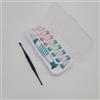 Generic Q Grip, kit per la pulizia delle orecchie, con 16 tappi in silicone di ricambio lavabili adatti per uso domestico (verde)