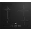Beko HII64200SFMT - Piano cottura ad induzione, 4 fuochi, 60x52 cm, colore nero