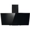 Elica cappa inclinata decorativa 90cm 613m3/h nera prf0119828