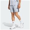 Adidas Shorts da allenamento Tech Essentials 3-Stripes Halo Silver da Uomo