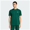 Adidas T-Shirt Trefolil Essentials Collegiate Green da Uomo