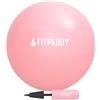 Fitpaddy Palla da ginnastica Gymball rosa (65cm)