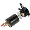 Jojomino Universal Oil Catch Can Compact Sbattuto 2-Port Alluminio Serbatoio di cattura 'olio serbatoio con valvola di scarico Parti del serbatoio del carburante