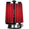 Lampa 6702 Filtri Aria, Rosso | Filtro aria in fibra di carta plissettata, OEM 6702, lavabile, riutilizzabile.