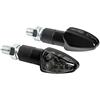 Lampa 90101 Atom, indicatori di direzione - 12V LED - Nero