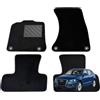 MTC Automotive Tappetini per Audi Q5 8R 2008-2016 Su misura, antiscivolo, battitacco in gomma rinforzata, bottoni di ancoraggio