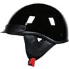 EHKINY Casco Moto Jet Aperto Retrò Omologato ECE, Mezzo Casco Scodella Vintage Leggero 850g Traspirante per Scooter Custom Cruiser Cafe Racer Uomo Donna