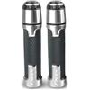 KZYQDARS Manubrio per moto Per Y&amaha Per TMAX500 TMAX530 TMAX560 TMAX 560 T-MAX 530 TMAX 500 7/8 22MM Manopole per motociclette Estremità delle manopole(Silver)